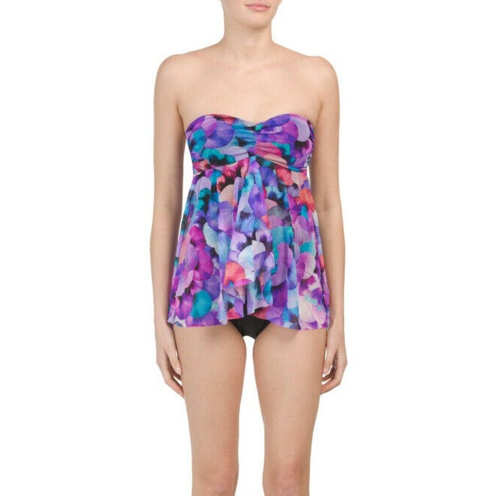PROFILE BY GOTTEX Flower Petals Fly Away One-piece - Picture 3 of 3